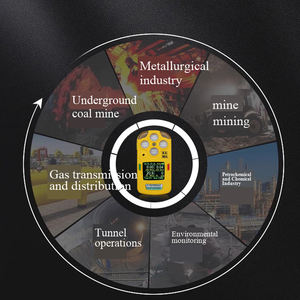 เครื่องวิเคราะห์ก๊าซ4 in 1แบบพกพา, เครื่องตรวจจับแก๊สรั่ว - Product Image 5