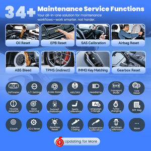 THINKCAR THINKSCAN 689BT Obd2 teşhis aracı tam sistem ECU kodlama ömür boyu ücretsiz güncelleme 34 sıfırlama çift yönlü araç tarayıcı - Product Image 3