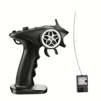 Télécommande gyroscopique INJORA GA-4H 2,4 GHz 4 canaux pour voitures, bateaux et avions RC - Jouet en plastique pour enfants
