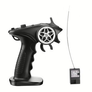 Télécommande gyroscopique INJORA GA-4H 2,4 GHz 4 canaux pour voitures, bateaux et avions RC 1/8 1/10 - Jouets en plastique pour enfants - Product Image 4