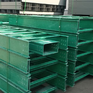 Vassoio per cavi in poliuretano. Vassoio per cavi FRP/GRP. Trogolo/scala per cavi. Scatola per cavi in fibra di vetro. - Product Image 6