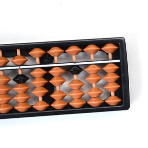 13 قضبان الخرز البلاستيكية المعداج سوروبان أداة حساب التعليمية لعبة الرياضيات لمدرسي المدرسة طالب استخدام المكتب - Product Image 2