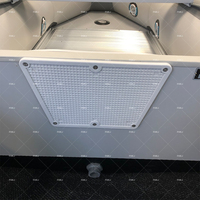 Bote Inflable de 10 pies para 4-6 Personas, Bote Auxiliar para Yate, Balsa de Pesca, Bote Neumático