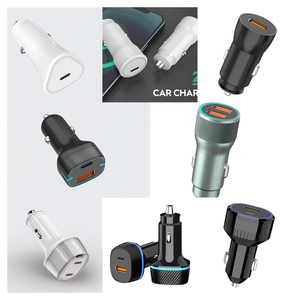 Giao dịch nóng 65W USB C nhanh chóng Sạc xe điện thoại sạc cho máy tính xách tay & máy ảnh với 4-in-1 thu vào dây và ánh sáng sao - Product Image 5