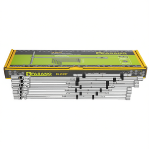 Jeu de clés hexagonales à poignée en T Fasano, 7 pièces, avec douille articulée pour outils de réparation automobile - Product Image 2