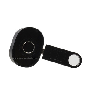 Cerradura de cajón de aleación de zinc Cerradura biométrica de huella dactilar de un toque Cerradura de archivador sin llave cambiable - Product Image 3
