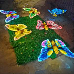 Toprex nouveau Design dynamique Pigeon LED Motif lumière ABS extérieur Commercial paysage décoration paix colombe lumières de noël - Product Image 5