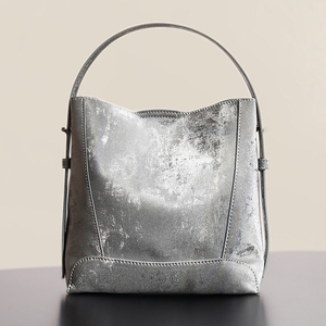 Bolso de Hombro de Cuero Vacuno para Mujer, Gran Capacidad, Estilo Casual y Simple - Product Image 4