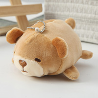 Porte-clés en peluche mignon personnalisé de petite taille chien Panda lion lapin peluche porte-clés en peluche jouet