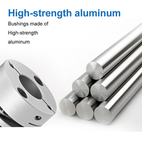 Accouplement à diaphragme en alliage d'aluminium simple ou double, structure d'accouplement à diaphragme, personnalisable OEM