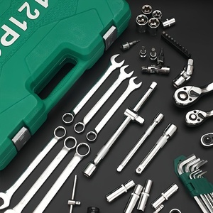 Đa Mục Đích Xách Tay Xe Khẩn Cấp 121 Mảnh DIY Công Cụ Tay Đầy Đủ Wrenches Công Cụ Di Động Kit - Product Image 4