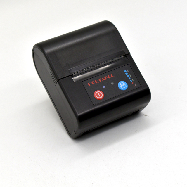 58mm Portable Mini Thermal Label Printer 150mm/s High Speed Bluetooth Receipt Printer Bill Printing Machine
