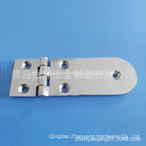 บานพับประตูสแตนเลส L2501 3001 4 รู 180 องศา ดีไซน์อุตสาหกรรม - Product Image 1