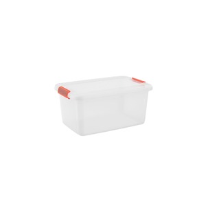 Conteneur à fermeture K LATCH en plastique transparent 59x39x28cm 43L - Product Image 1