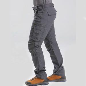 กางเกงคาร์โก้ผู้ชายกางเกงคาร์โก้แนวยุทธวิธีสารพัดประโยชน์มีหลายกระเป๋าทำจากผ้าฝ้ายหนางานตามสั่ง - Product Image 4