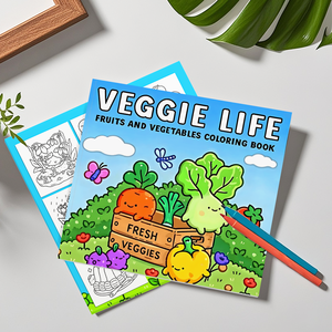 Livre de <span class=keywords><strong>coloriage</strong></span> anti-stress Motifs de <span class=keywords><strong>fruits</strong></span> et légumes 24 pages Reliure parfaite Couverture souple Papier d'art de qualité supérieure - Product Image 2
