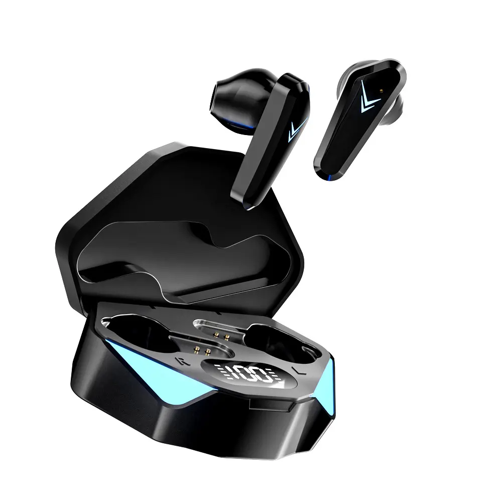 X15 Tws Earbuds Wireless Gaming Headset In-ear Game Headphone Earphone For Gamer