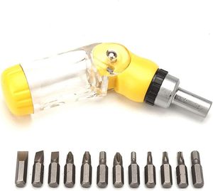 <span class=keywords><strong>Tournevis</strong></span> 12 en 1 Jeu de <span class=keywords><strong>tournevis</strong></span> à cliquet Professionnel Manuel Portable Angle réglable Maintenir Outil Ingénierie - Product Image 2