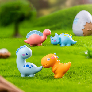 Mini figurines d'animaux pour cacher <span class=keywords><strong>dinosaure</strong></span> fête faveurs Miniature résine <span class=keywords><strong>dinosaure</strong></span> Figurines jouets minuscule résine artisanat pour maison de poupée décor - Product Image 2