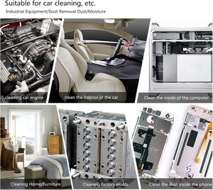 Pistolet à air comprimé, souffleur d'air haute pression pour éliminer les copeaux métalliques et la poussière, outil de nettoyage industriel, pistolet à air comprimé - Product Image 5