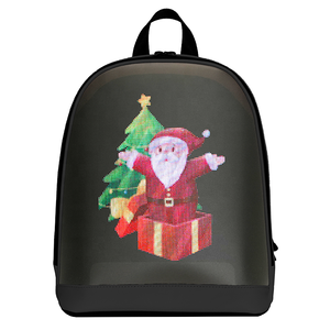Sac à dos LED unisexe LOY T7 avec fermeture éclair Bluetooth, étanche, port de charge USB, polyester, capacité 4,5 L - Product Image 1