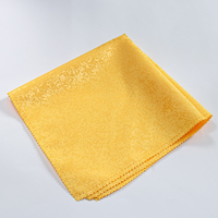 Serviette en tissu jacquard polyester de qualité supérieure 48x48cm, pliable, carrée, pour la décoration de table d'hôtel, de mariage, de banquet ou de restaurant