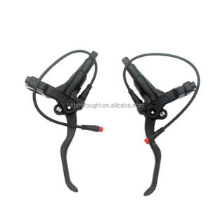 Kit de frein à disque hydraulique haute technologie KTET pour scooter électrique, double piston, comprend étrier, levier de frein et tuyau hydraulique - Product Image 2