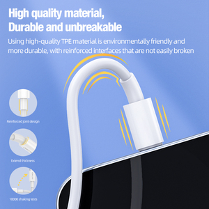 Câble USB-C vers USB-C PD 60W 3A 5A, câble <span class=keywords><strong>de</strong></span> charge rapide tressé en nylon, durable, haute vitesse, pour téléphone, <span class=keywords><strong>tablette</strong></span>, ordinateur portable - Product Image 2