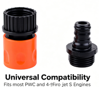 Kit de rinçage orange Bombardier, nouveau connecteur de tuyau d'eau, Sea Doo GTX SPI 4Tec, connecteur de tuyau d'eau multifonctionnel