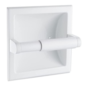 Porte-papier toilette encastré en acier inoxydable 304 pour salle de bain, cuisine, extérieur, hôtel, marché américain, design moderne - Product Image 2