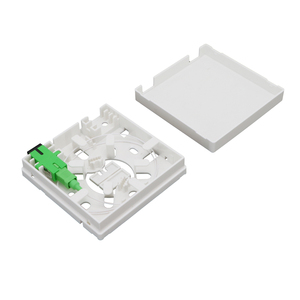 Boîtier de terminaison fibre optique mural FAT86, 2 ports SC SX, FTTH <span class=keywords><strong>pour</strong></span> accès abonné intérieur et installation sur site - Product Image 2