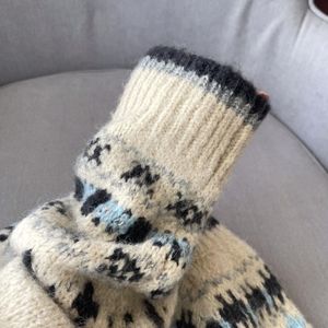 Cardigan Vintage da Donna in Maglia Fair Isle - Maglione Lungo con Bottoni e Stampa Nordica <span class=keywords><strong>per</strong></span> Autunno Inverno - Product Image 6