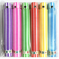 Tubes lumineux LED, jouets extensibles et compressibles anti-stress, cadeaux, fournitures de fête, décorations