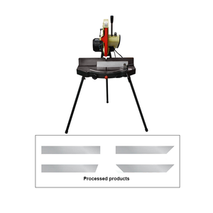 Machine de découpe manuelle rotative JD-P305 pour profilés en aluminium, coupe précise à 45 degrés pour la fabrication de fenêtres et de portes. - Product Image 3