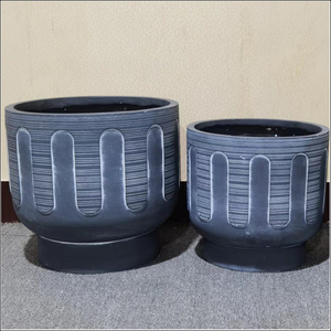 Macetas de Cemento Gris Simples, Macetero de Estilo Industrial, Florero Moderno para Decoración de Escritorio de Oficina, Maceta Pequeña para Suculentas - Product Image 4