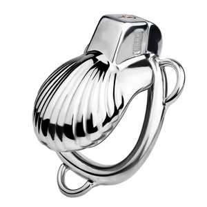 Jaula de Castidad Metálica FRRK-280, Candado de Castidad de Acero Inoxidable, Dispositivo de Castidad, Jaula para Pene al por Mayor, Juguetes Gay BDSM - Product Image 4