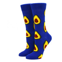 Chaussettes d'équipage en coton pour femmes colorées drôle banane chat Animal Fruit motif créatif dames nouveauté dessin animé chaussette pour cadeaux