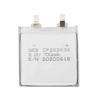 CP283636 Lithium-Mangan-Batterie 3,0 V 700mAh Nicht wiederauf ladbare Hochenergie-Kompakt-Primär batterie für Elektronik geräte