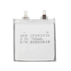 CP283636 Batería de litio y manganeso 3,0 V 700mAh Batería primaria <span class=keywords><strong>compacta</strong></span> de alta energía no recargable para dispositivos electrónicos - Product Image 2