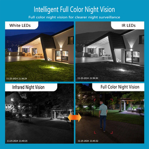 V380 Chất lượng cao an ninh nhà máy ảnh 4G wifi 4 ống kính có dây PTZ Mạng ai theo dõi CMOS được xây dựng trong mic Mạng an ninh - Product Image 2