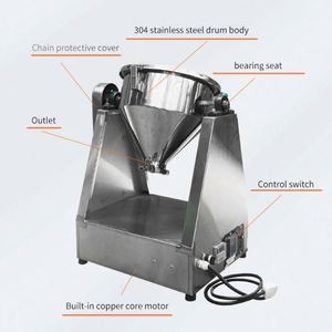 Mélangeur de poudre compact en acier inoxydable pour épices et matériaux solides - Product Image 4