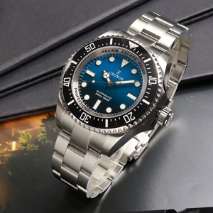 CRONOS L6009 Montre automatique pour homme 44 mm, montre-bracelet mécanique, saphir, plongeur, étanche 200 ATM, luminescence BGW-9, lunette en céramique PT5000 - Product Image 4
