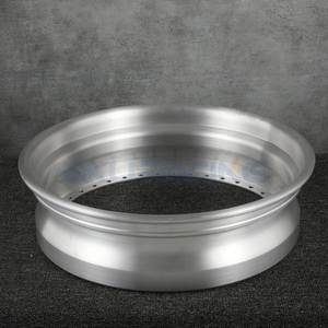 Barillet de roue intérieur 3 pièces pour <span class=keywords><strong>BBS</strong></span> <span class=keywords><strong>RS2</strong></span> <span class=keywords><strong>18</strong></span> pouces 16 32 trous forgé brossé à lèvre plate baril intérieur de roue - Product Image 2