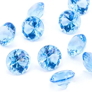 丙烯酸钻石宝石水晶岩石为表分散或表五彩纸屑