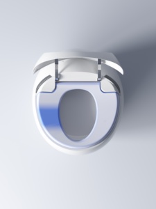 Nhà Máy Giá Bán hàng nóng đầy màu sắc trứng loại nhà vệ sinh thông minh một mảnh nhà vệ sinh thông minh - Product Image 5