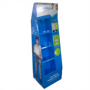 Kartonnen vloerdisplaystandaard voor parfumerie, op maat gemaakte <span class=keywords><strong>POP</strong></span>-up winkeldisplayrek - Product Image 2