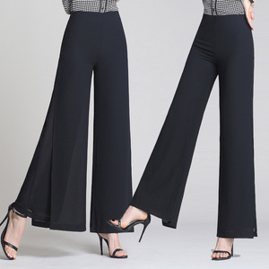 <span class=keywords><strong>Pantaloni</strong></span> da <span class=keywords><strong>Donna</strong></span> Casual Larghi Nuovo Stile Estivo in Chiffon Taglie Forti - Product Image 2