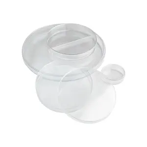 Prato de plástico descartável esterilizado, 90x15mm dois quartos petri dish 60mm 35mm 150mm - Product Image 2