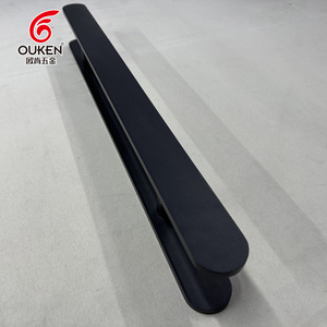 OUKEN Fábrica Venta caliente Clásico Estilo antiguo Acero inoxidable Arena Negro <span class=keywords><strong>Manija</strong></span> de la <span class=keywords><strong>puerta</strong></span> para cuarto de ducha, <span class=keywords><strong>Manija</strong></span> de la <span class=keywords><strong>puerta</strong></span> de vidrio del baño - Product Image 3