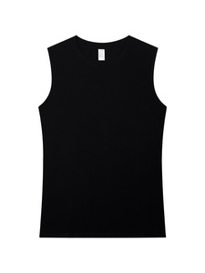 <span class=keywords><strong>Camiseta</strong></span> <span class=keywords><strong>sin</strong></span> <span class=keywords><strong>Mangas</strong></span> Deportiva Personalizada para Hombre, 100% Algodón 20S, Color Sólido, Corte Holgado, para <span class=keywords><strong>Amazon</strong></span> - Product Image 4